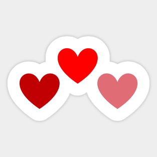 Love hearts Sticker